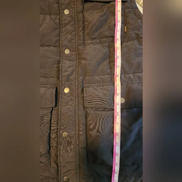 Burton Woodford Men's Vest Dalian Black‎ Size Medium - Picture 9 of 9